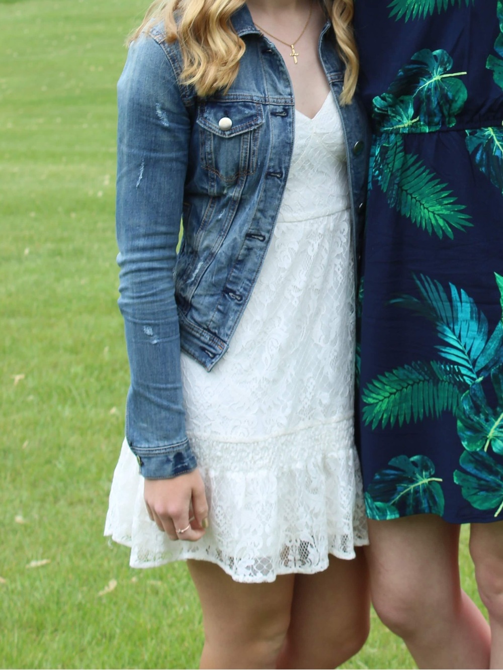 White Lace Dress - Picture 4 of 4